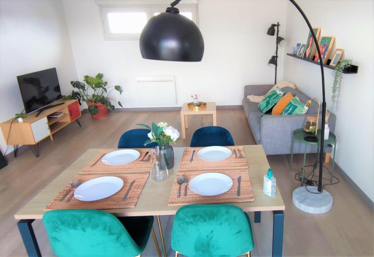 Chic 2Chambres,70M²+Balcon+Parking+Wifi Nantes Exteriér fotografie